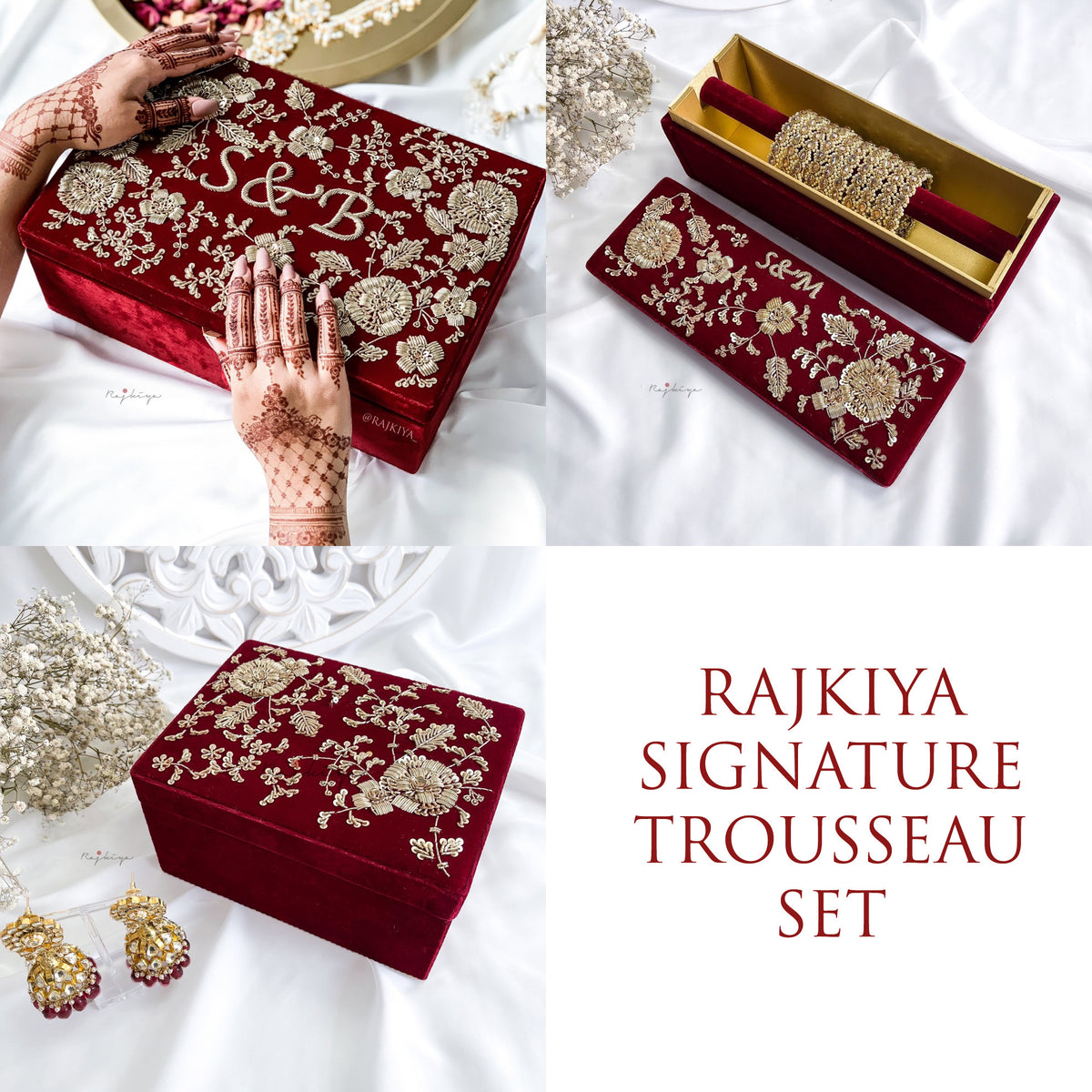 AGNI' THE BRIDAL TROUSSEAU - set of 4 – Kiesha